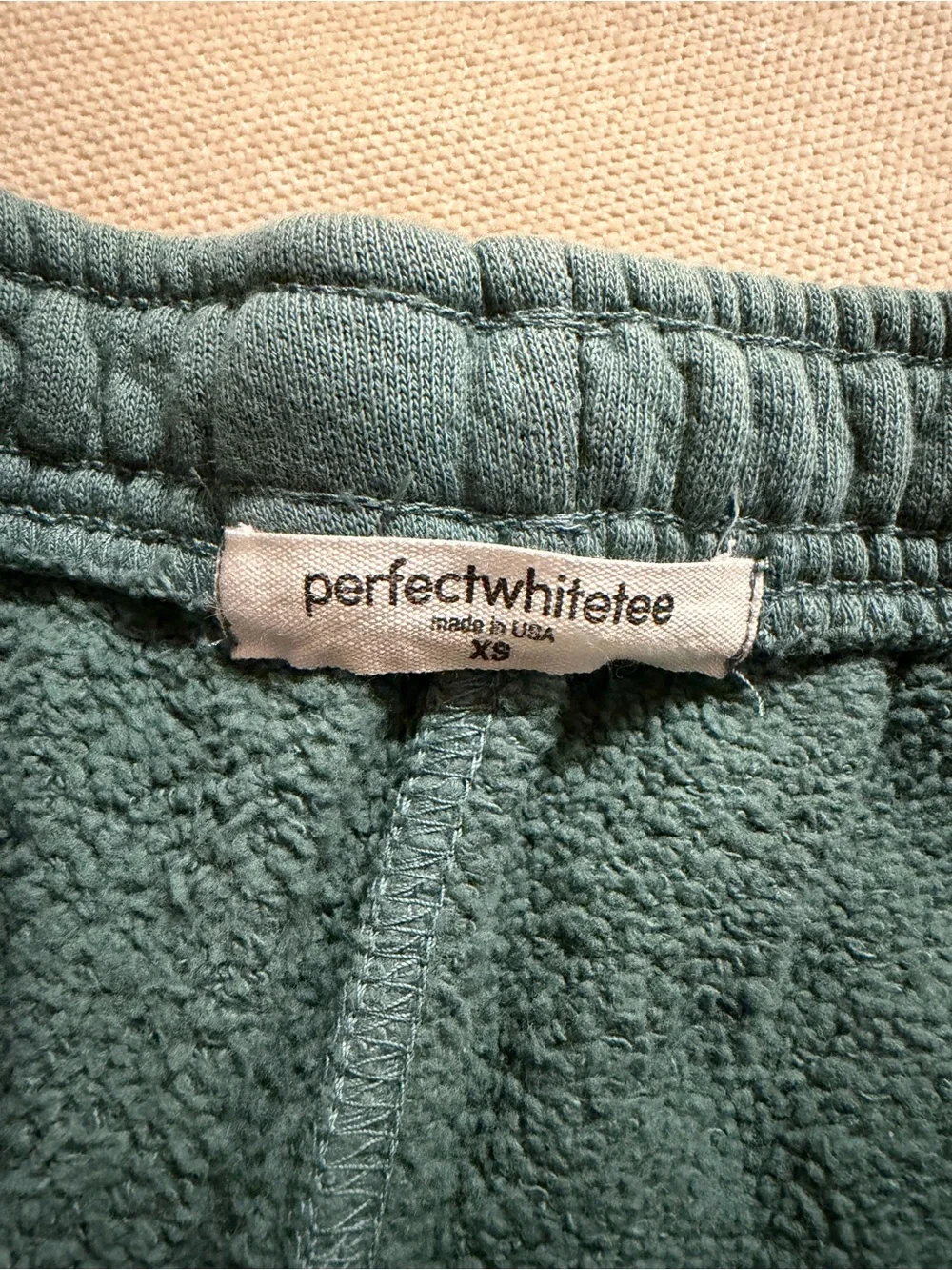 perfectwhitetee Teal Cozy Fleece Lounge Pants - Picture 3 of 3